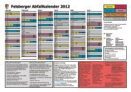 Abfallkalender 2012.cdr - Stadt Felsberg
