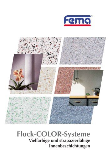 Flock-COLOR-Systeme - FEMA Farben + Putze GmbH