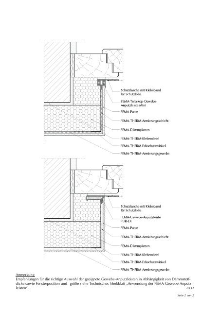 Planungsdetails - FEMA Farben + Putze GmbH