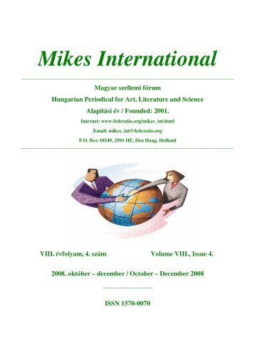 Mikes International - Hollandiai Magyar Szövetség