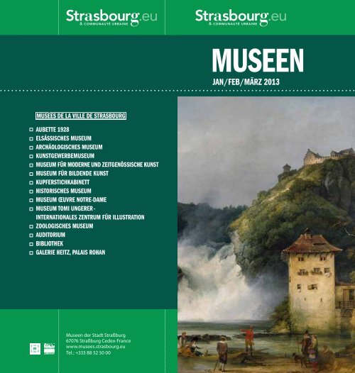 MUSEEN - Musées de Strasbourg