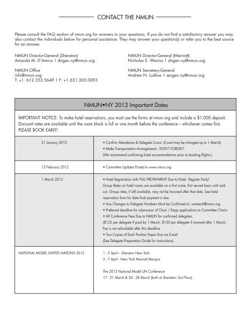 International Criminal Court (ICC) - National Model United Nations