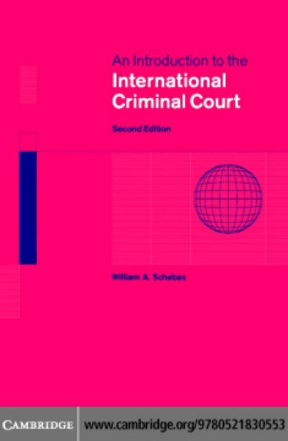 An Introduction To The International Criminal Court - Institute for ...