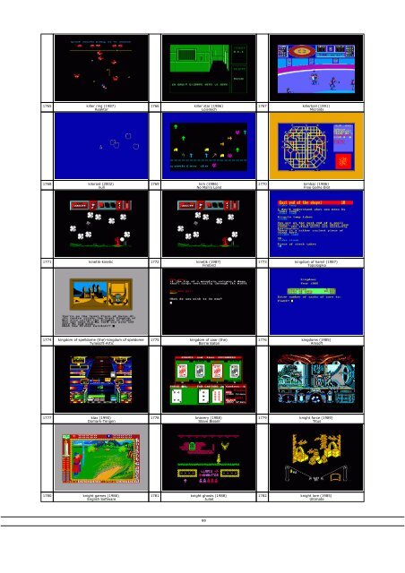 the amstrad cpc screenshot catalog - Press Play Then Any Key