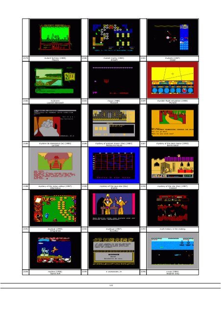 the amstrad cpc screenshot catalog - Press Play Then Any Key