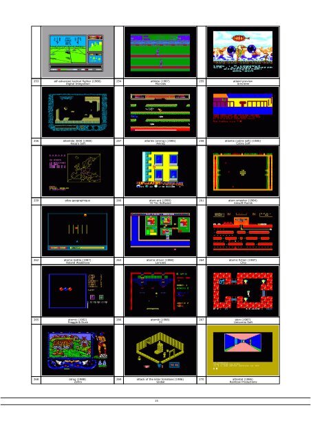 the amstrad cpc screenshot catalog - Press Play Then Any Key