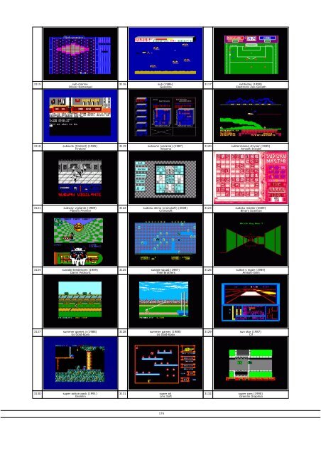 the amstrad cpc screenshot catalog - Press Play Then Any Key