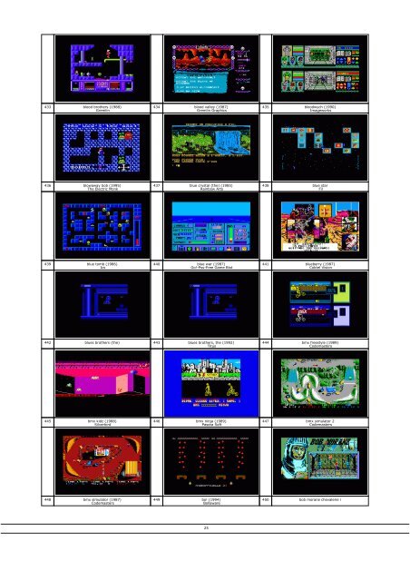 the amstrad cpc screenshot catalog - Press Play Then Any Key