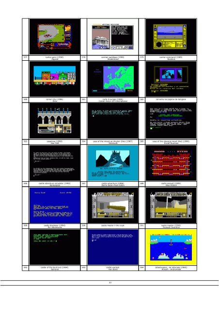 the amstrad cpc screenshot catalog - Press Play Then Any Key