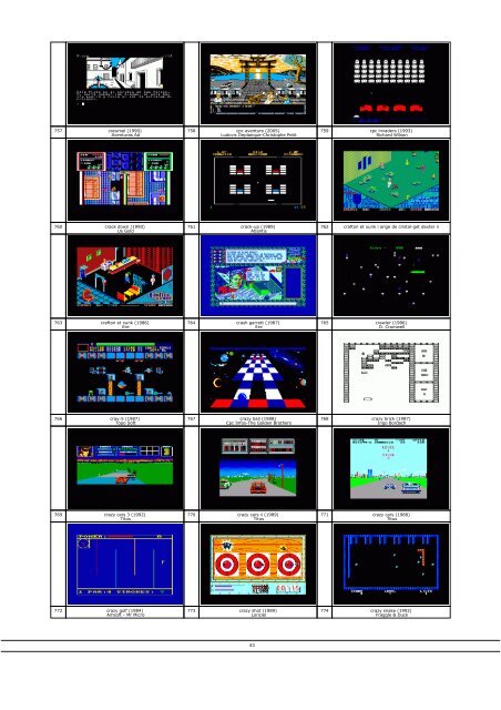 the amstrad cpc screenshot catalog - Press Play Then Any Key