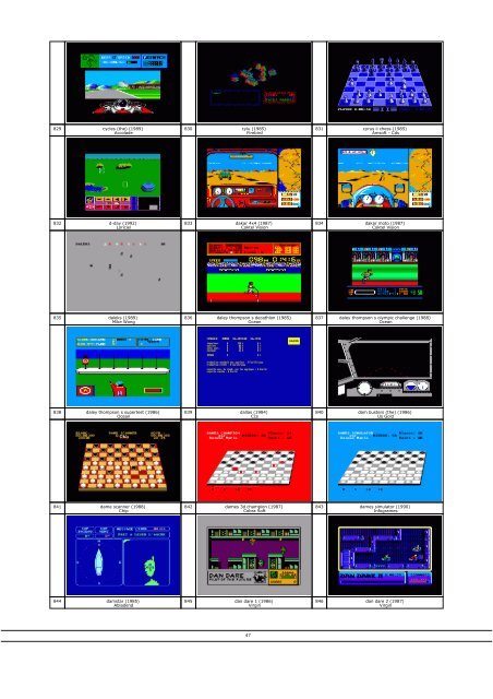 the amstrad cpc screenshot catalog - Press Play Then Any Key