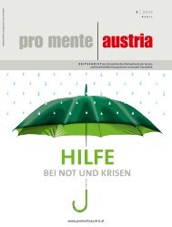 hilfe bei not und krisen - pro mente Burgenland