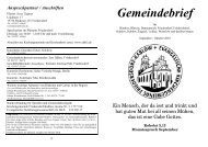 Gemeindebrief