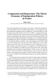 Compassion and Repression: The Moral Economy of Immigration ...