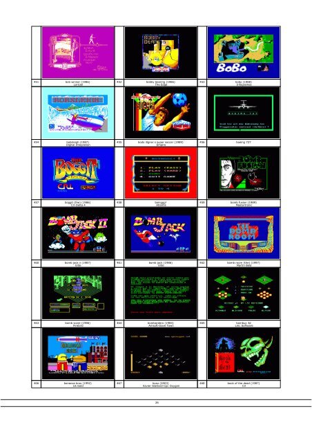 the amstrad cpc load screen catalog - Press Play Then Any Key