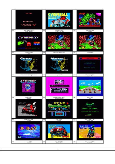 the amstrad cpc load screen catalog - Press Play Then Any Key