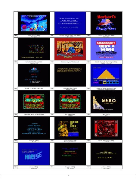 the amstrad cpc load screen catalog - Press Play Then Any Key