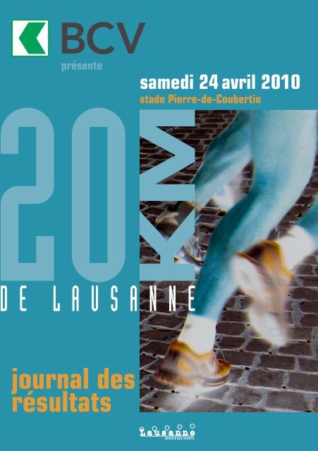 Journal des résultats [PDF - 12'182 ko] - 20 km de Lausanne