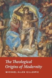 Theological Origins of Modernity