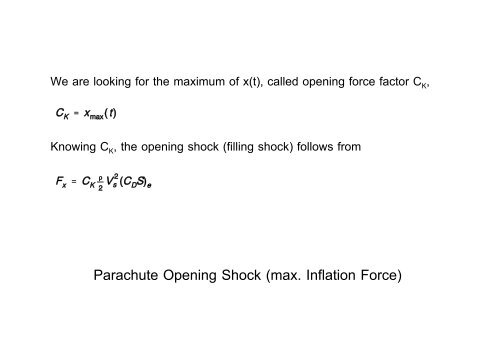 10 Parachute Flight Dynamics and Trajectory Simulation Doher