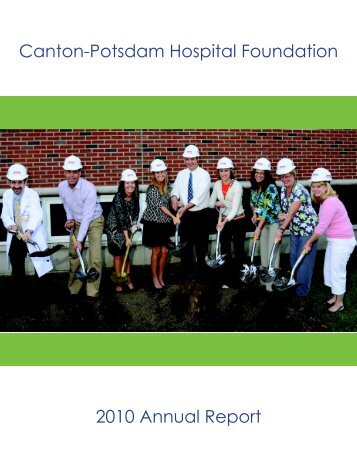 2010 Annual Report.indd - Canton-Potsdam Hospital
