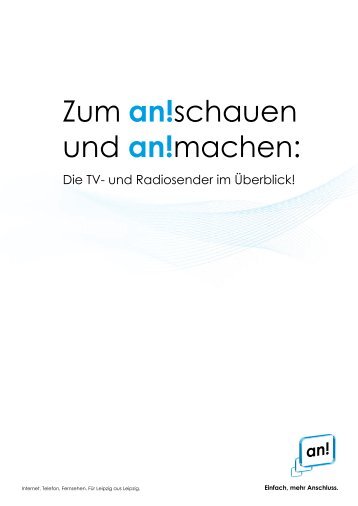 Technische Senderliste - Internet, Telefon, Fernsehen. Für Leipzig ...