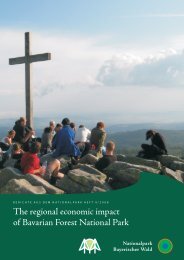 The regional economic impact of Bavarian Forest National Park