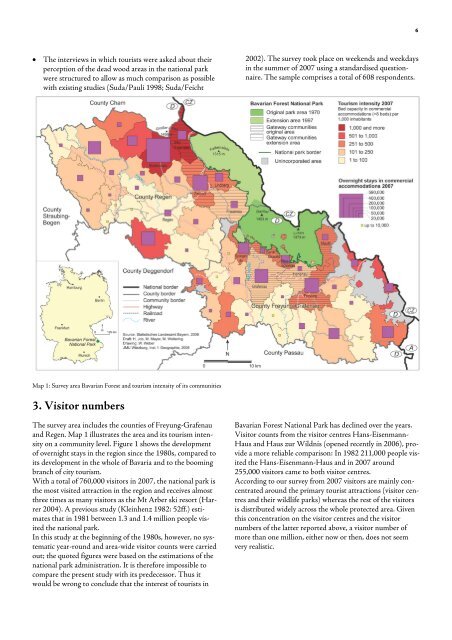 The regional economic impact of Bavarian Forest National Park