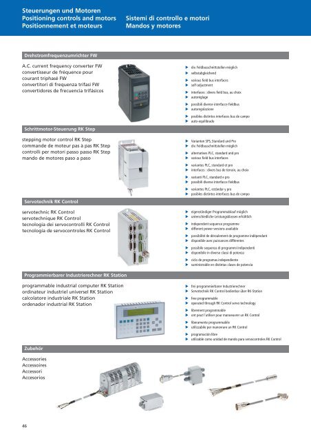 RK ROSE KRIEGER Produktübersicht Product overview ... - Eling.sk