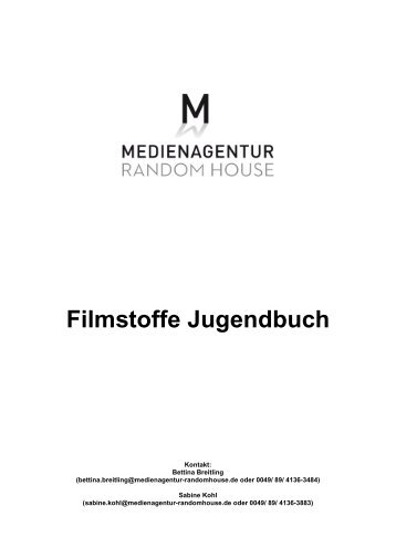 Filmstoffe Jugendbuch (5,1 MB) - Medienagentur Random House