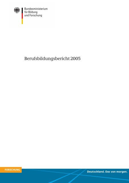 Berufsbildungsbericht 2005