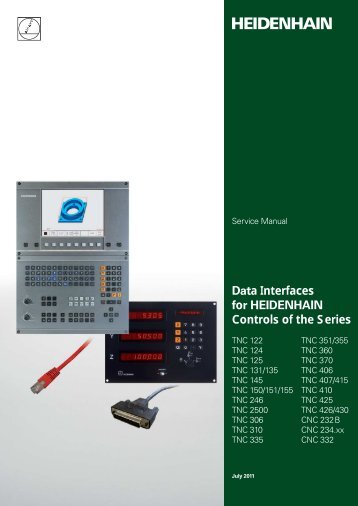 Data Interfaces for HEIDENHAIN Controls of the Series
