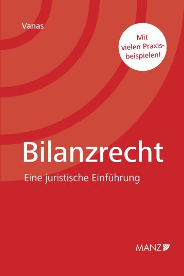 Bilanzrecht Eine juristische Einführung