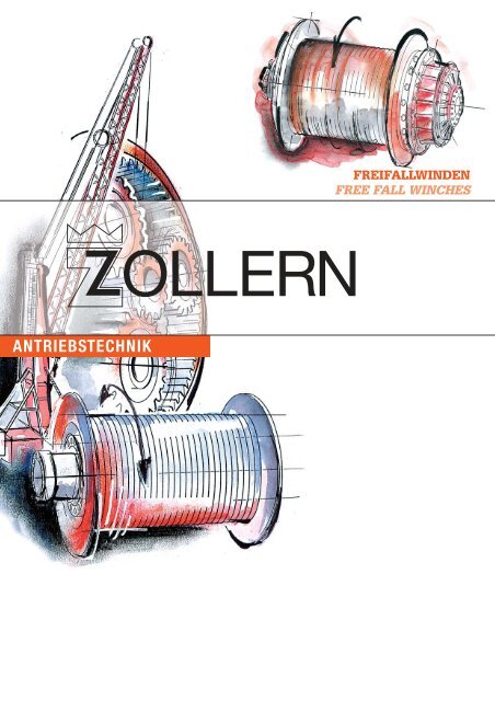 freifallwinden free fall winches - Zollern