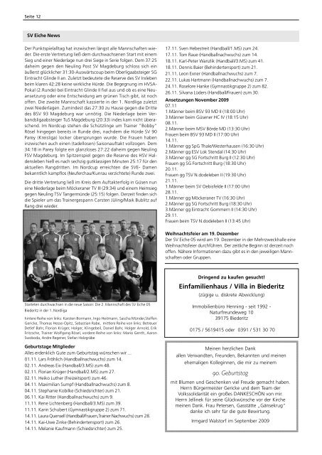 BF_2009-11.pdf - Gemeinde Biederitz