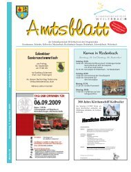 Kerwe in Rodenbach - Verbandsgemeinde Weilerbach