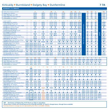 Timetable_9844_7 7A Fife 