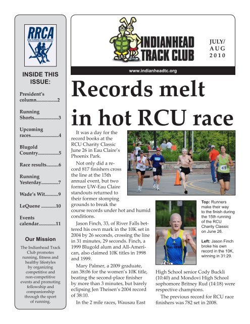 Records melt in hot RCU race - Indianheadtc.org