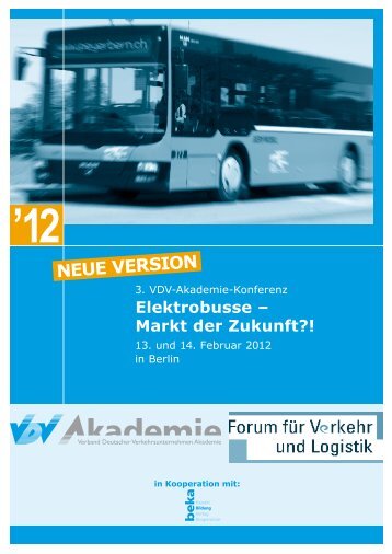Elektrobusse - VDV-Akademie
