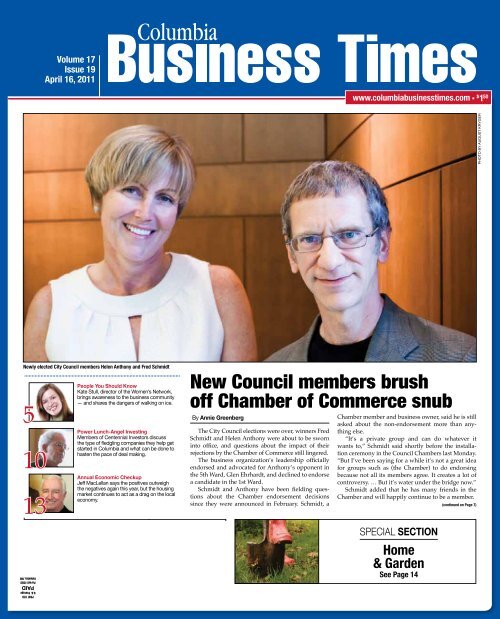 New Council members brush off Chamber of Commerce - Columbia ...