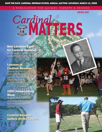 Cardinal Matters FALL 07 BACKUP - Cardinal Newman School
