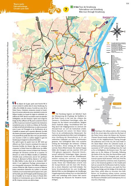 31 km Tour de Strasbourg Fahrradtour um Strassburg Bike ... - Cadr67