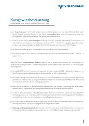 Kursgewinnbesteuerung