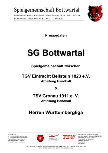 Pressemappe SG Bottwartal