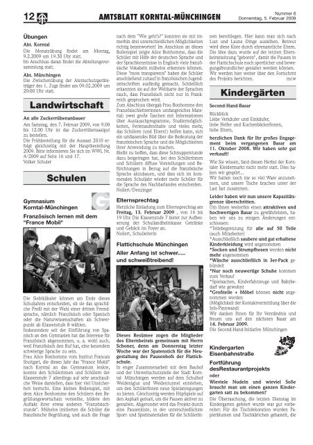Amtsblatt - Stadt Korntal-Münchingen