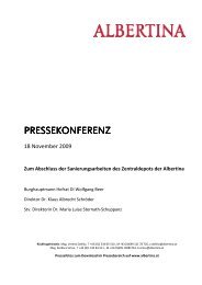 Pressetext - Albertina