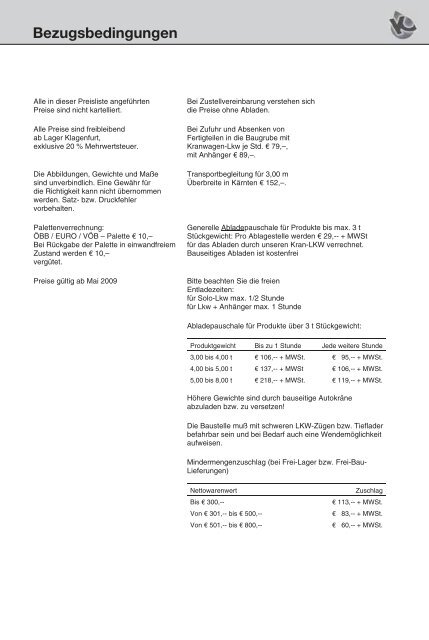 Gesamte PL2009.pdf - Kenda Abwassertechnik