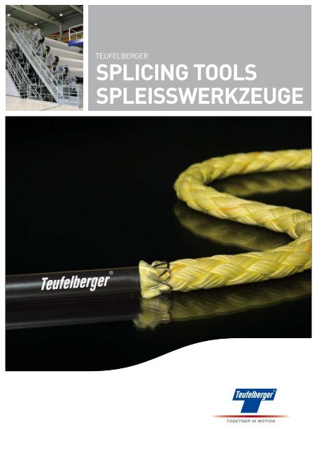 SPLICING TOOLS SPLEISSWERKZEUGE - Pesenti Papertech