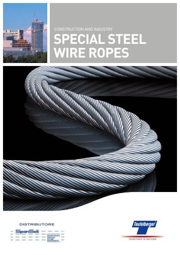 SPECIAL STEEL WIRE ROPES - Spanset