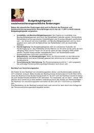 Budgetbegleitgesetz ... - Roppenser & Partner - Steuerberatung GmbH